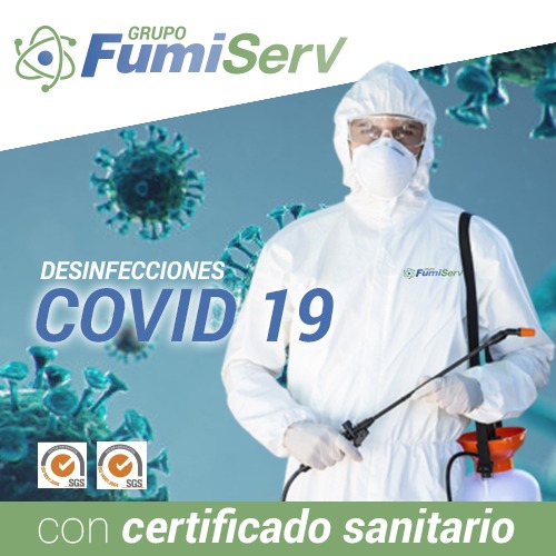 Desinfección COVID 19 en Algodonales